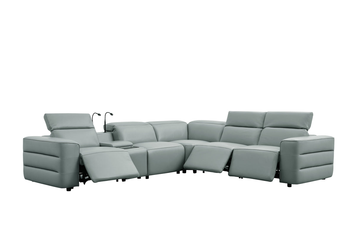 MI-2520 Holly Grey Power Reclining Sectional