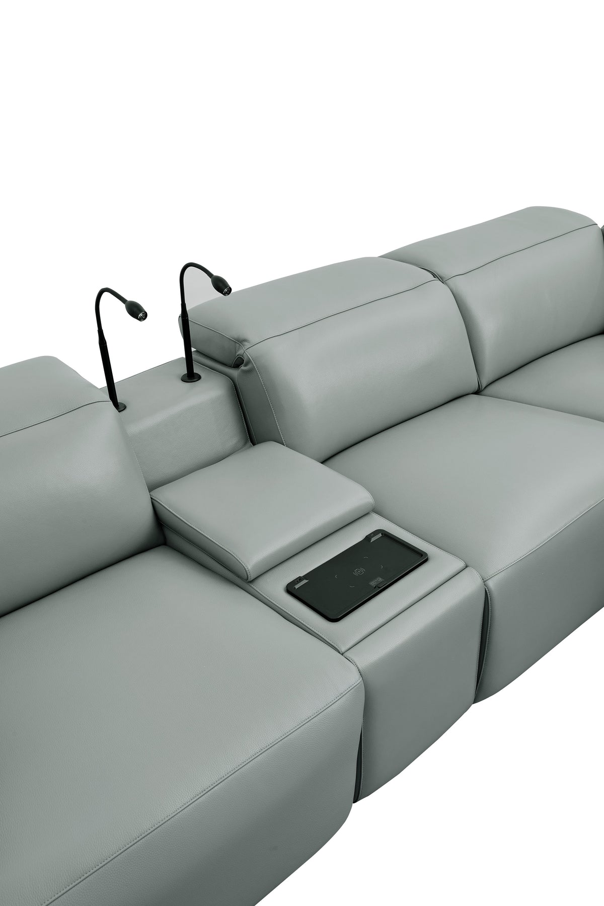MI-2520 Holly Grey Power Reclining Sectional