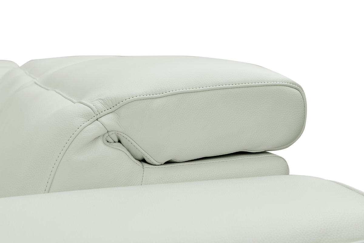MI-2520 Holly White Power Reclining Sectional