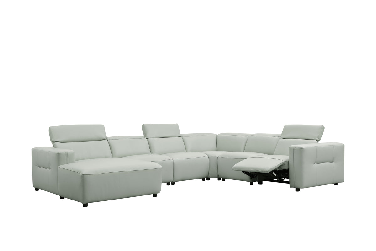 MI-2525 Noel Grey Power Reclining Sectional