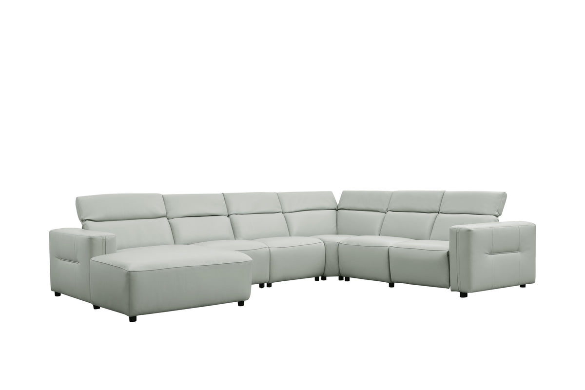 MI-2525 Noel Grey Power Reclining Sectional