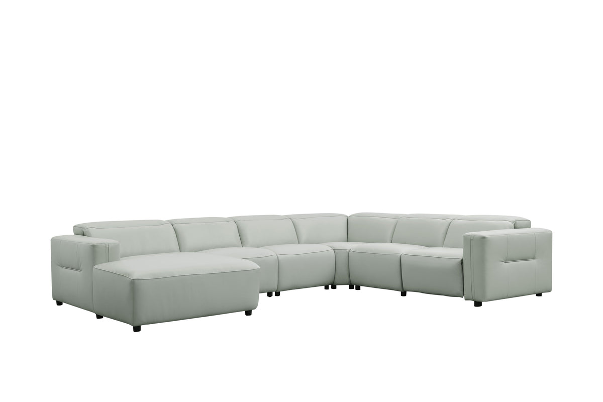 MI-2525 Noel Grey Power Reclining Sectional