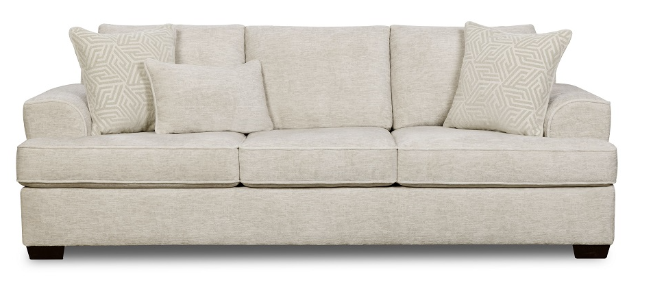 Behold 2580 Cream Oversized Sofa & Loveseat Set