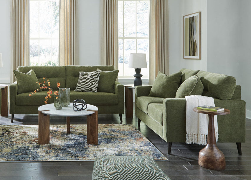 Ashley 261-07 Olive Sofa & Loveseat Set