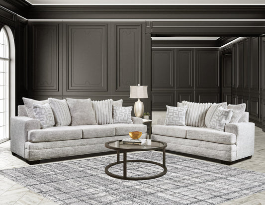 267507 Oyster Sofa & Loveseat Set
