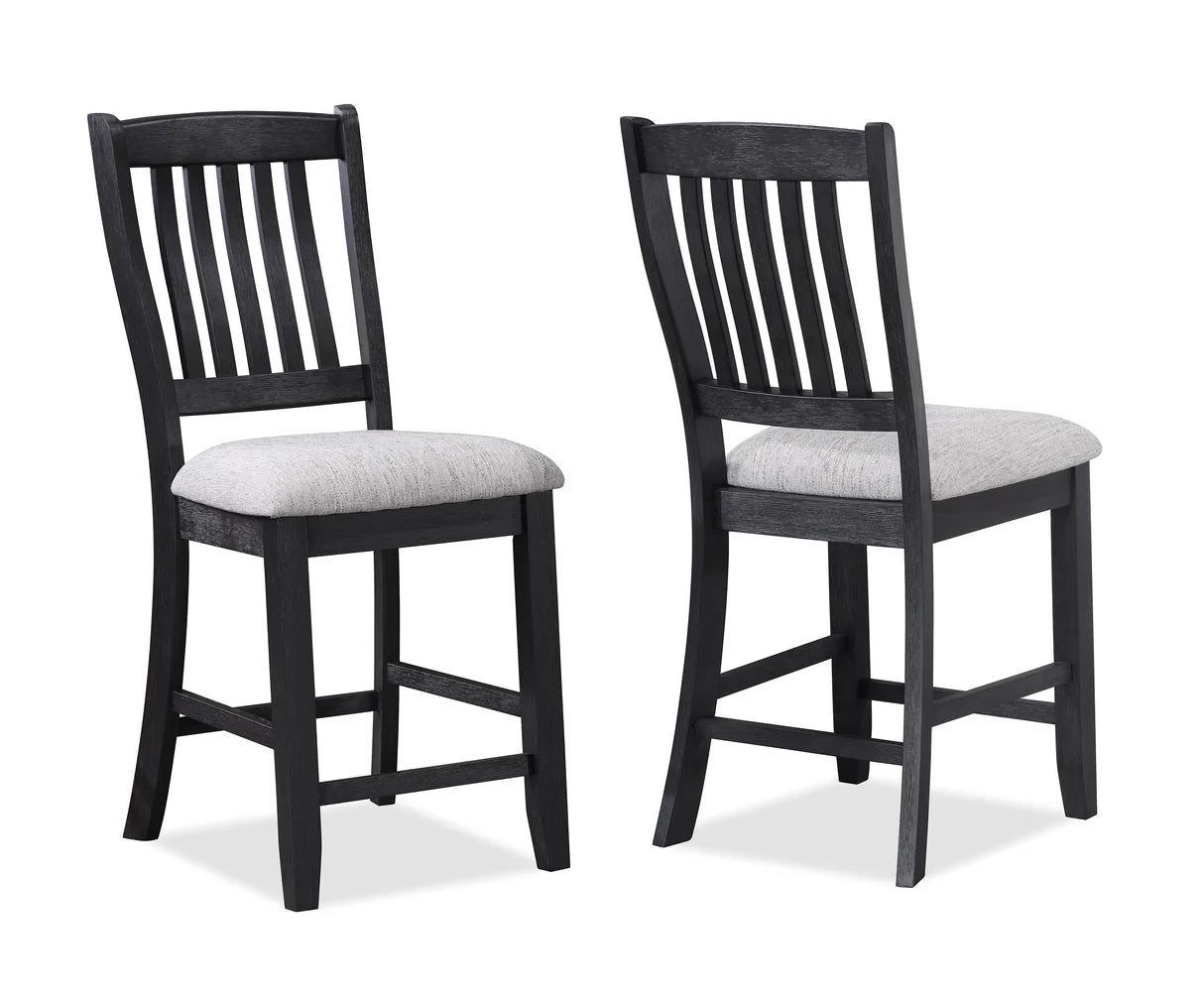 6pcs Buford Charcoal Counter Height Dining Set