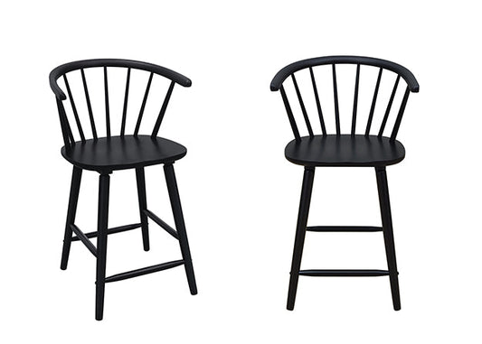 2981BK-24 Janna Black Counter Height Stool
