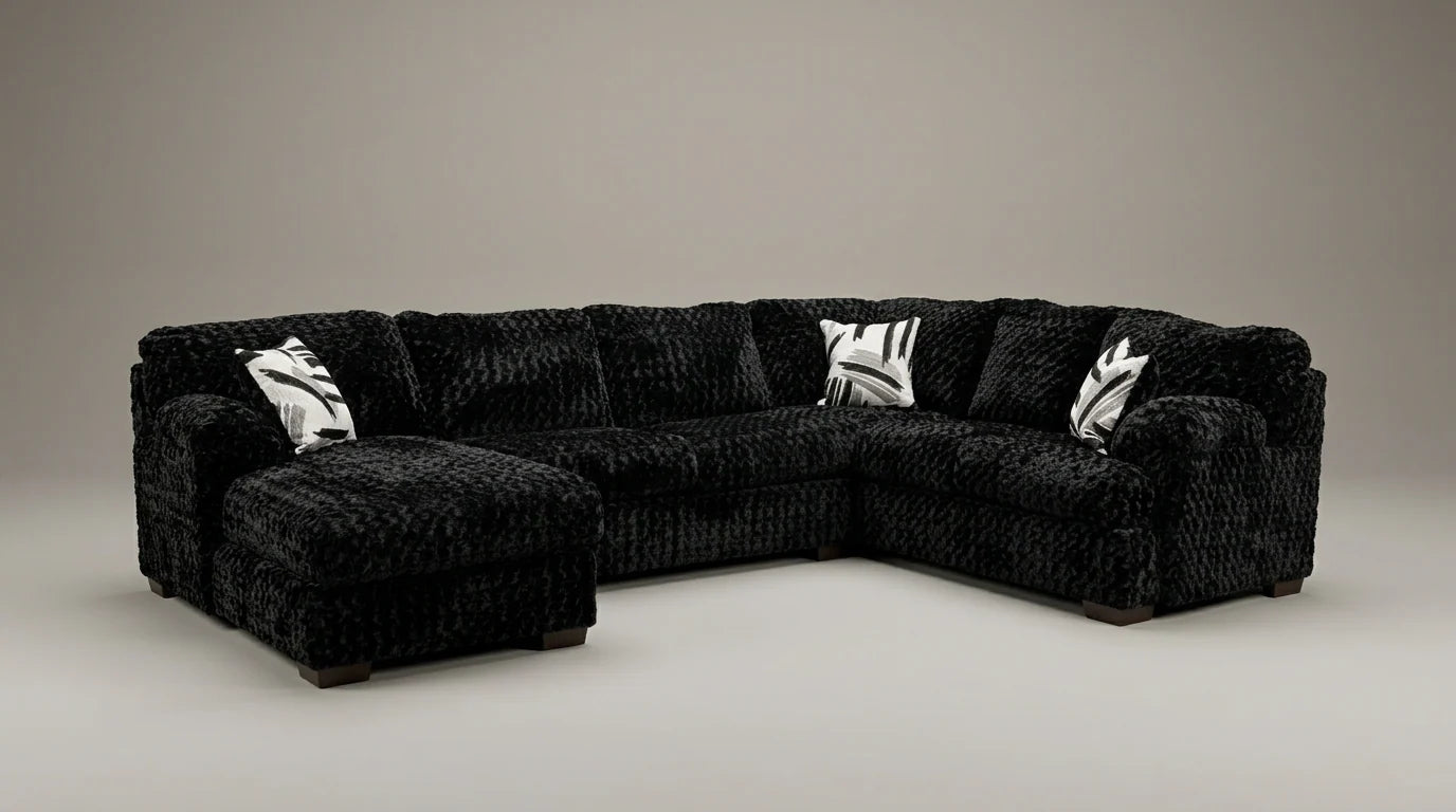 S317 Westwood (Black) Sectional