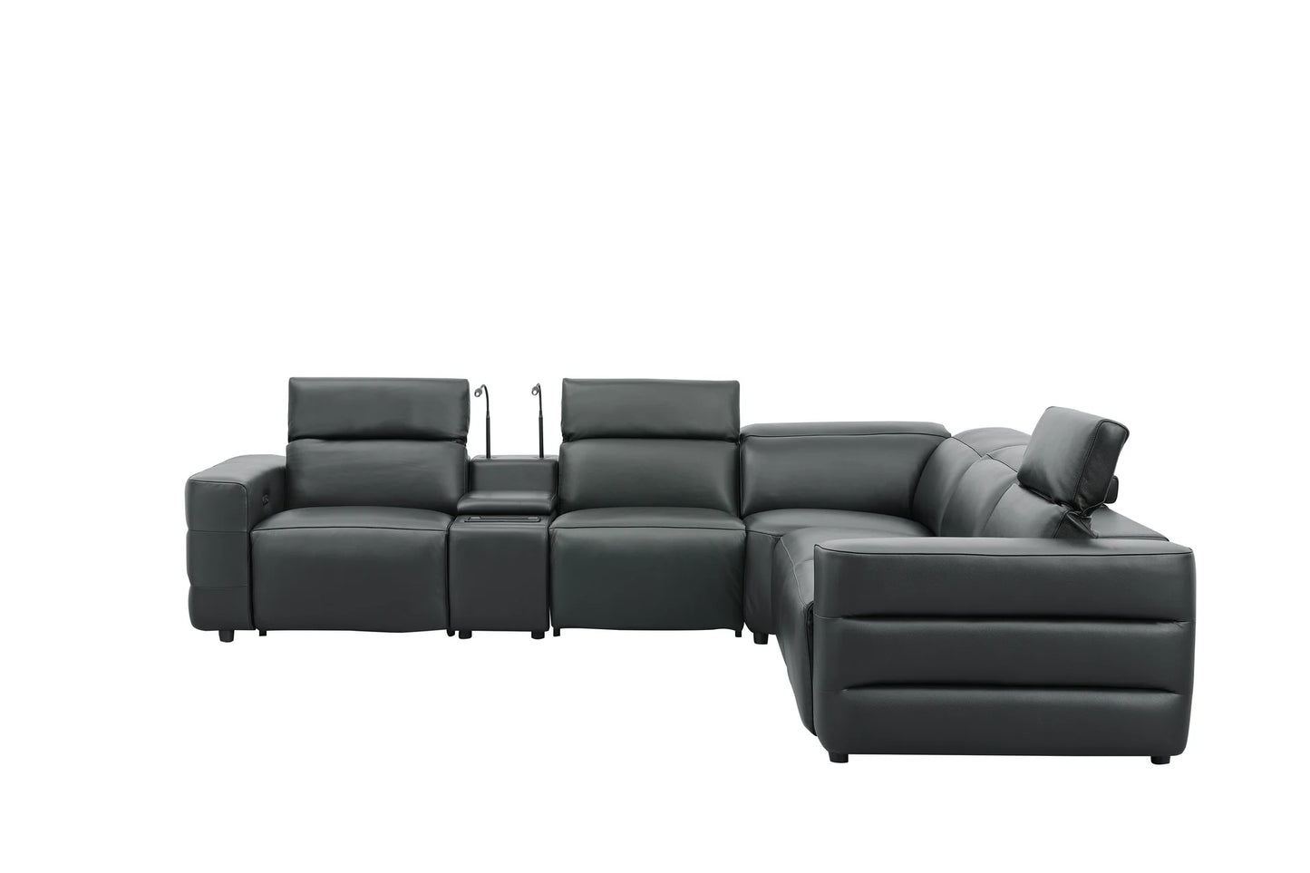 6pcs MI-2520 Holly (Black) Recliner