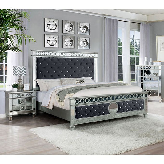B1852 Bella (Grey Velvet) - Queen