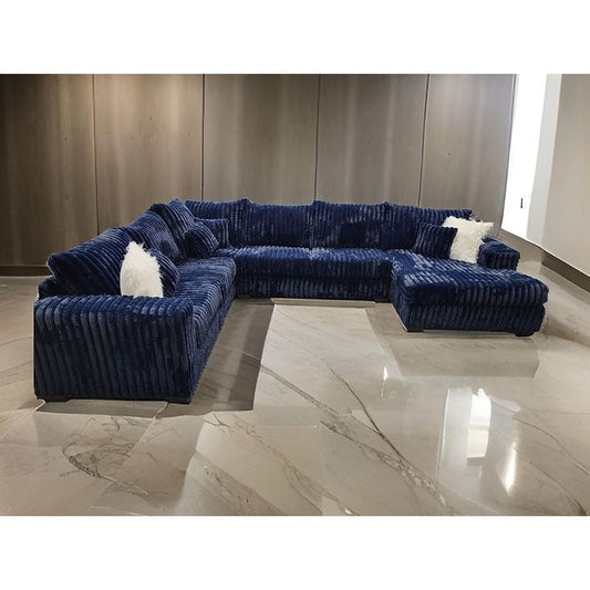 S320 Texan (Blue) - 4pcs Sectional