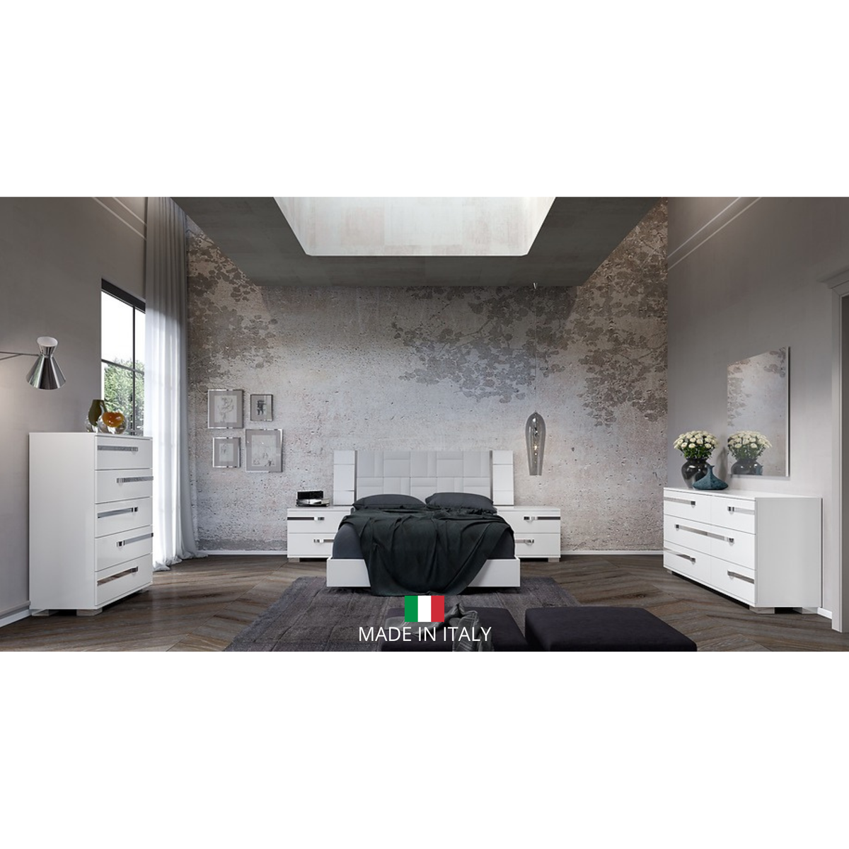 Dream Geo Collection - 4pcs Queen