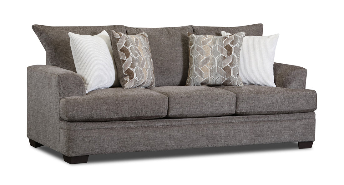 3650 Mocha Sofa & Loveseat Set