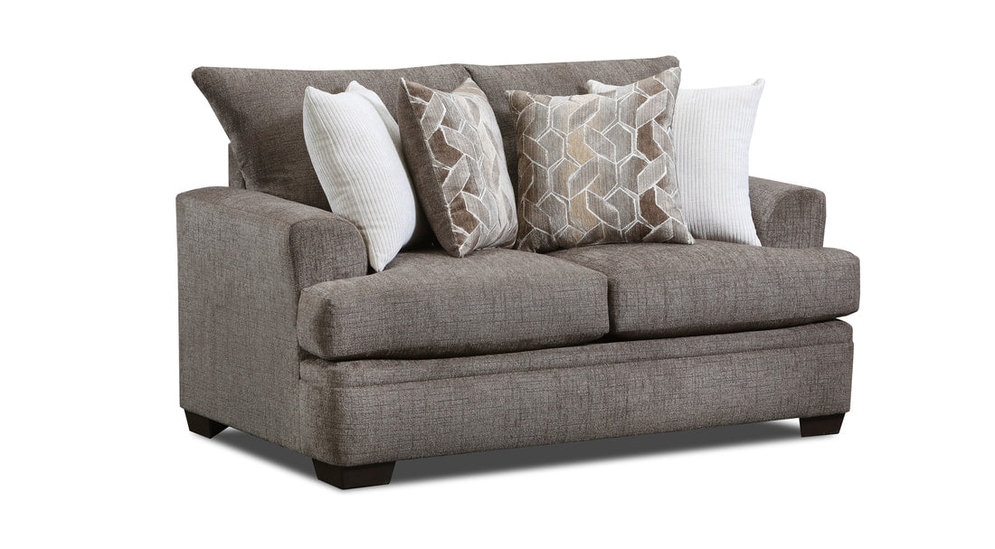 3650 Mocha Sofa & Loveseat Set