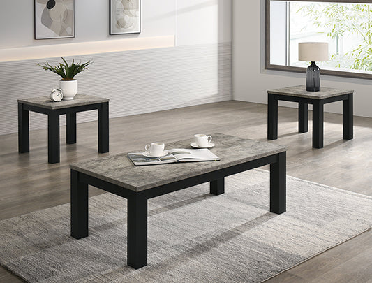 THEO 3-PK COCKTAIL SET-CONCRETE