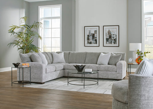 460 Oyster Fabric Sectional