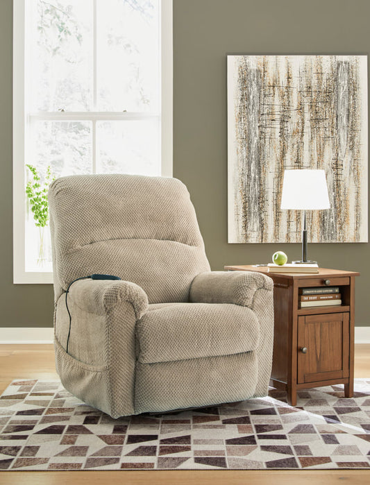 Ashley 4710312 Brown Power Lift Recliner