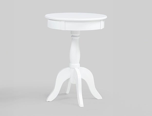 ROMY CHAIRSIDE TABLE WHITE