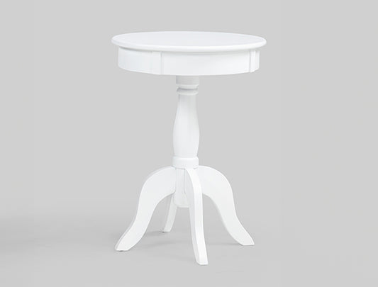 ROMY CHAIRSIDE TABLE WHITE