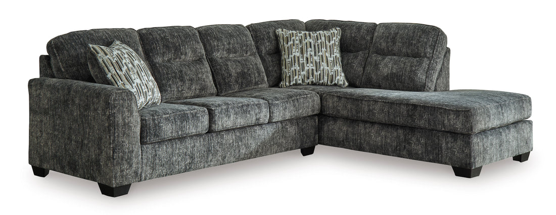 Ashley 505-04 Greyish Fabric Sectional