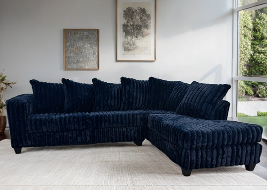 510 Blue Navy Sectional