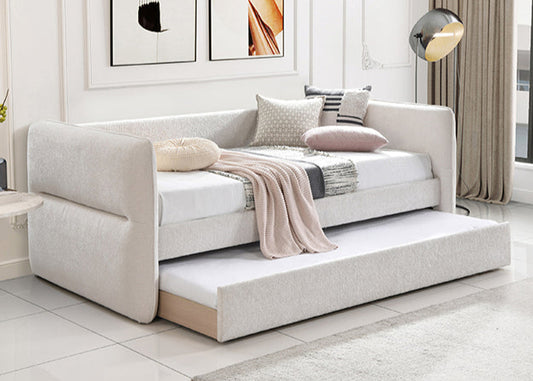 5324 Philipa Cream Daybed with Trundle