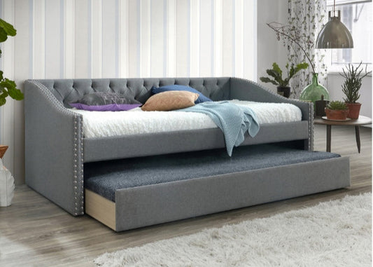 5325 Loretta Dark Grey Daybed with Trundle