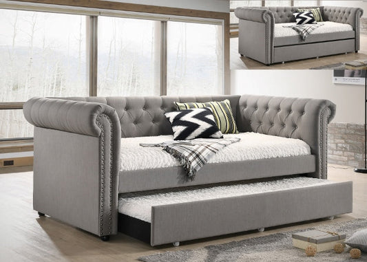 5332 Ellie Dove Grey Daybed with Trundle