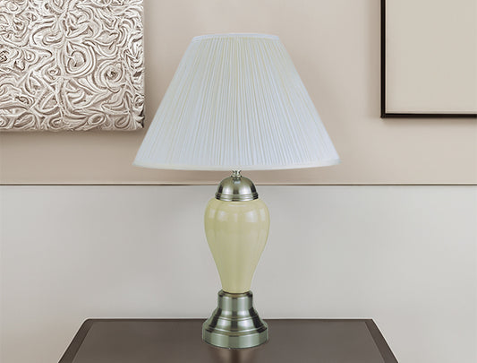 6115 Ivory Porcelain Lamp