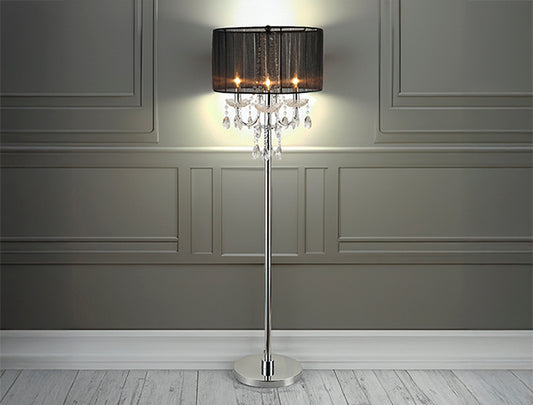 6121-F Chandelier Floor Lamp