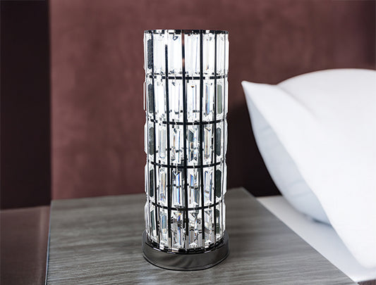 6237T-BN Column Table Lamp