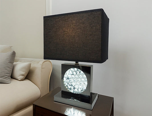6289T-CR Nickel LED Table Lamp