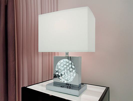 6289T-CR Chrome LED Table Lamp