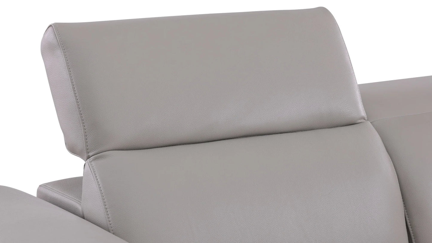 MI-1112-6pcs Lucca L.T. Grey Reclining Sectional