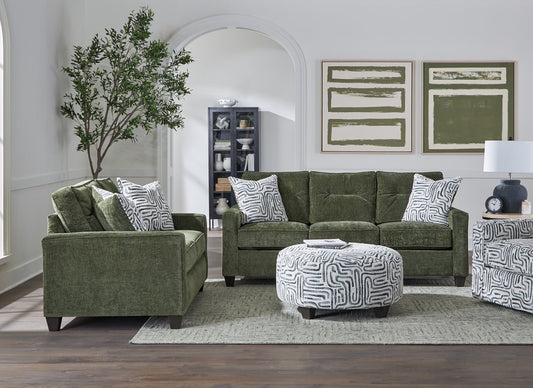710 Olive Sofa & Loveseat Set