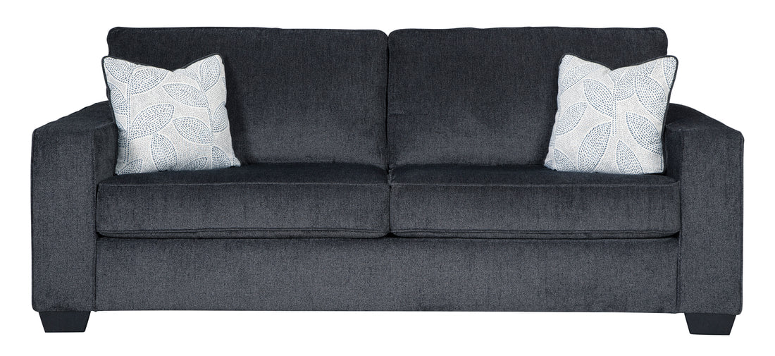 Ashley 872-13 Slate Sofa & Loveseat Set