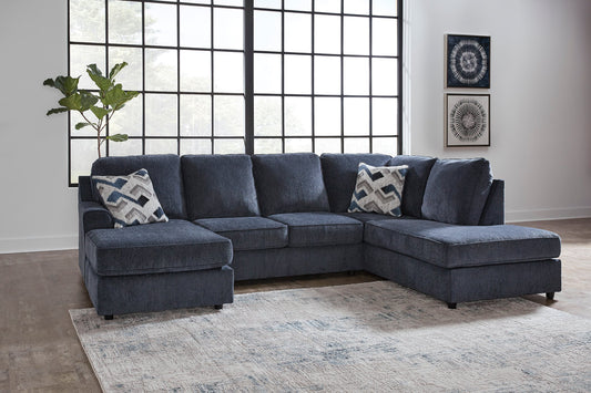 Ashley 953-02 Navy Fabric Sectional