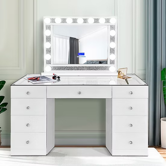 A-VM04-Biri White Base & Mirror
