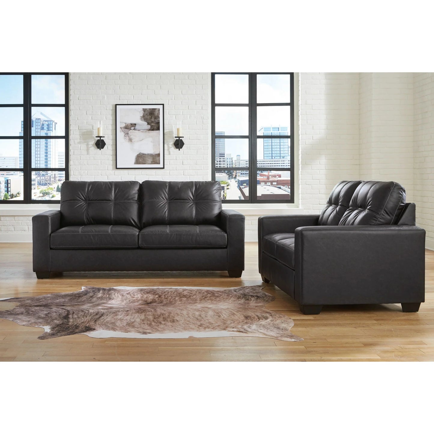 AS17004 Barlin Mills Sofa & Loveseat