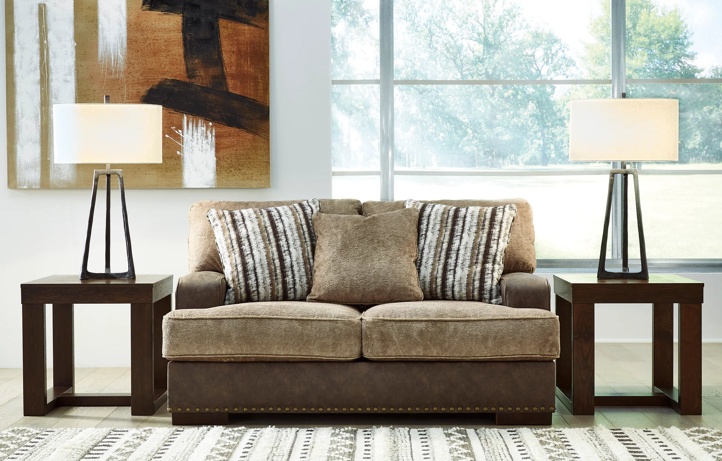 AS18704 Alesbury Sofa & Loveseat