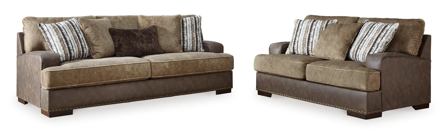 AS18704 Alesbury Sofa & Loveseat