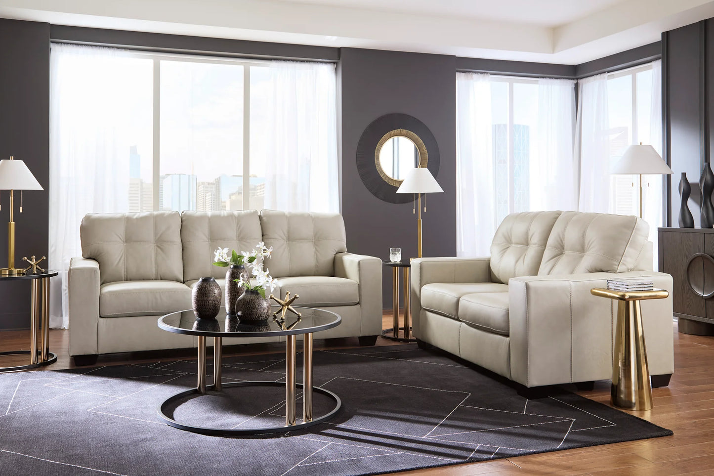 AS217083 Santorine Sofa & loveseat