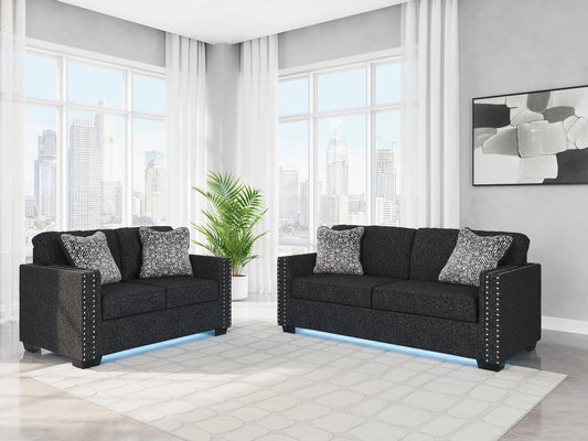 AS28904 Jasmine Peaks Sofa & Loveseat