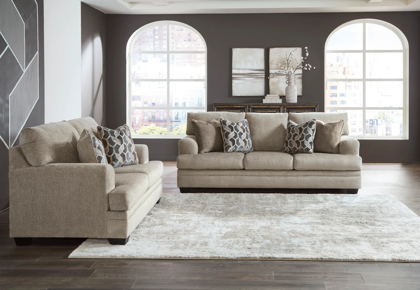 AS59504 Stonemeade Sofa & Loveseat