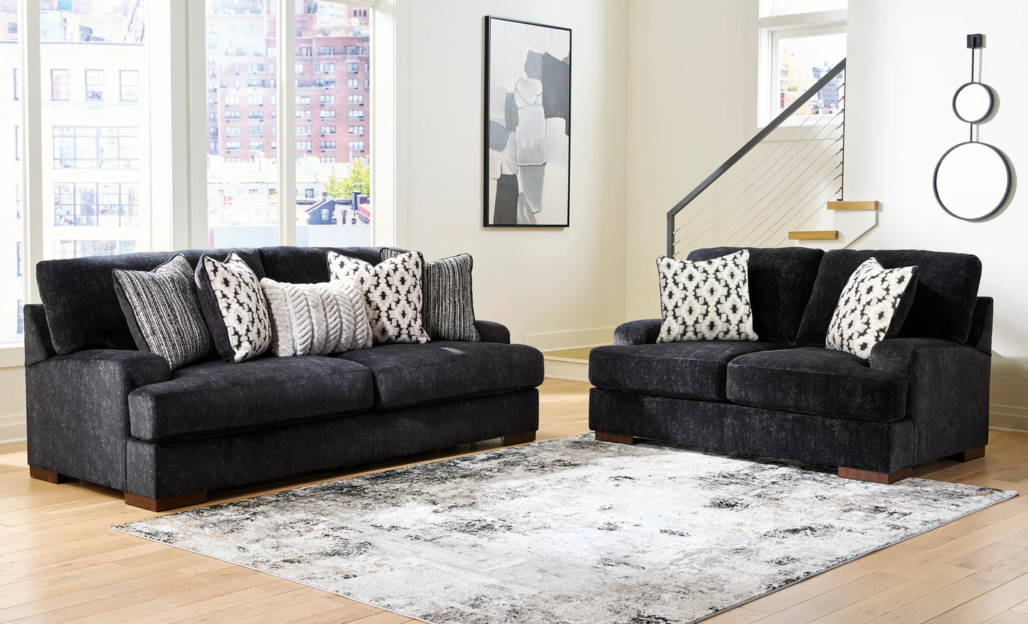 AS80404 Whitmore Sofa & Loveseat