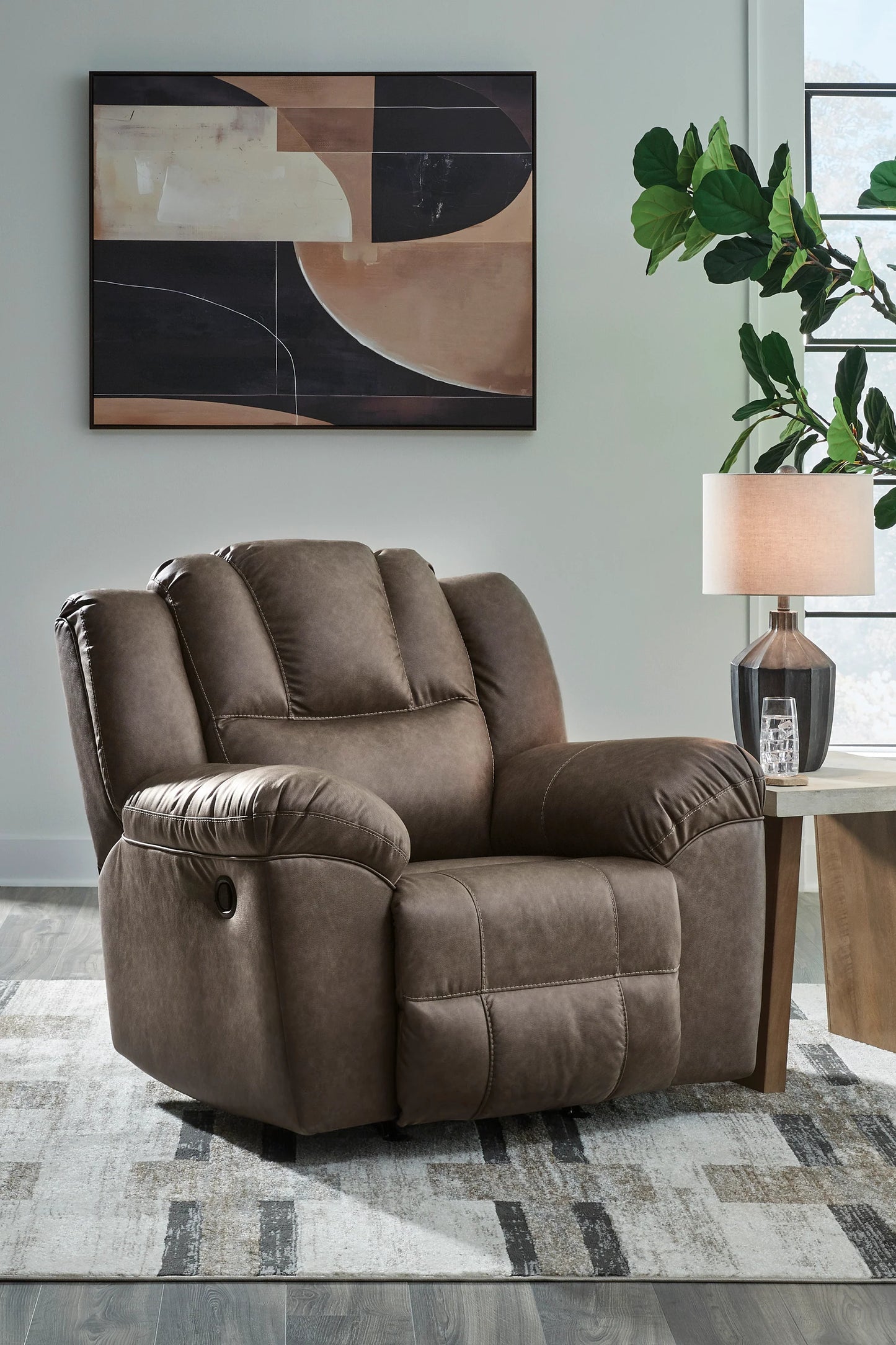 ASPC64506 Lowilla Reclining Sofa & Loveseat Set