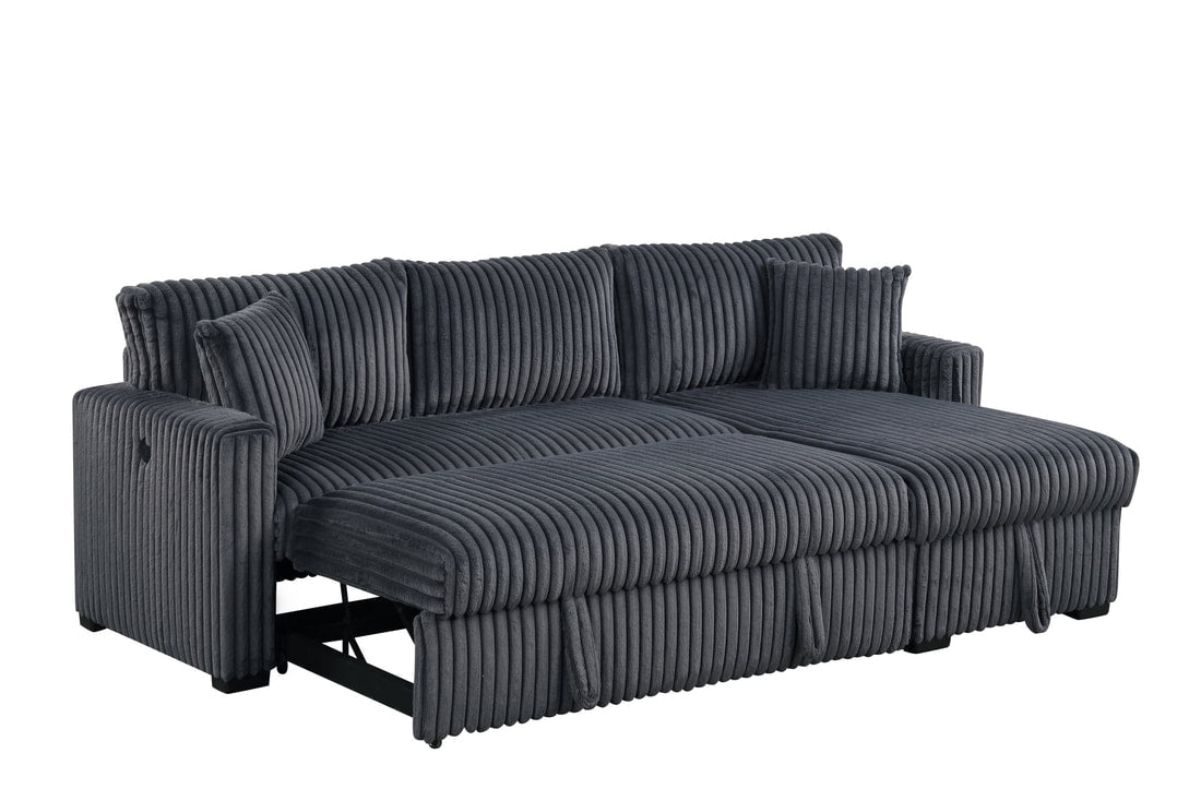 Aria Charcoal Sectional