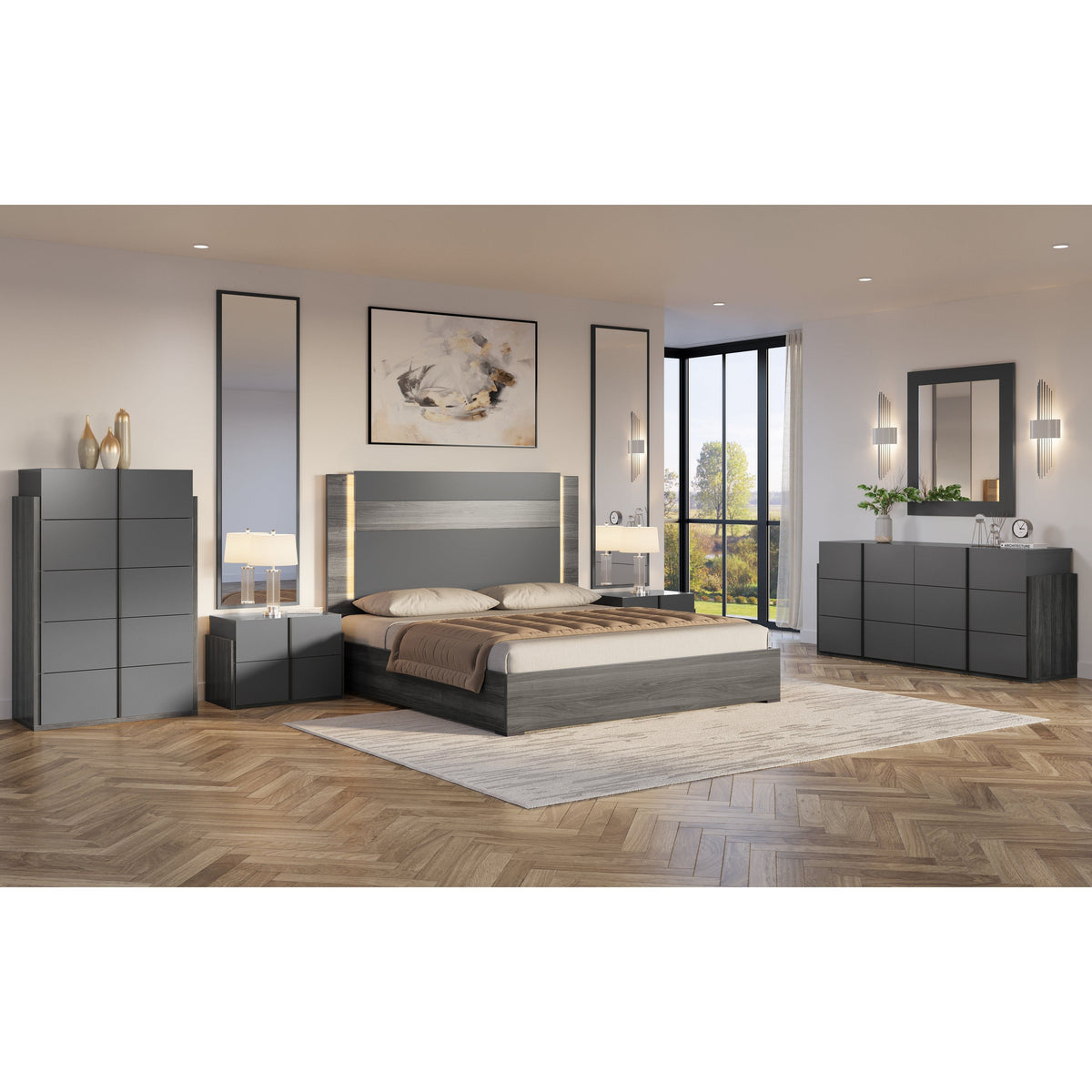 Aryan Collection (Grey) - Queen 4pcs