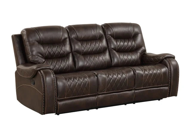 Ashley3000 OVERSIZED 3PC Reclining Set (Brown)