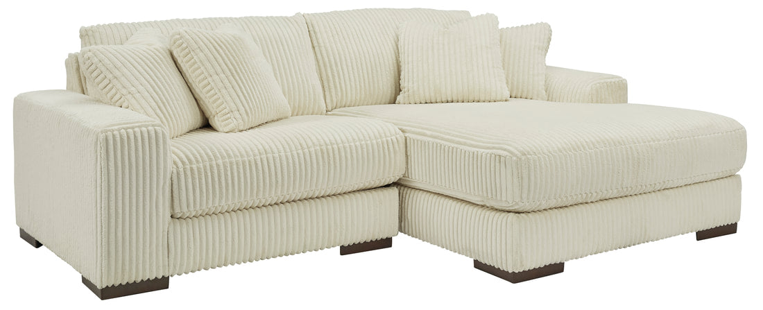 Ashley 211 - 2PC Ivory Sectional (RAF/LAF)